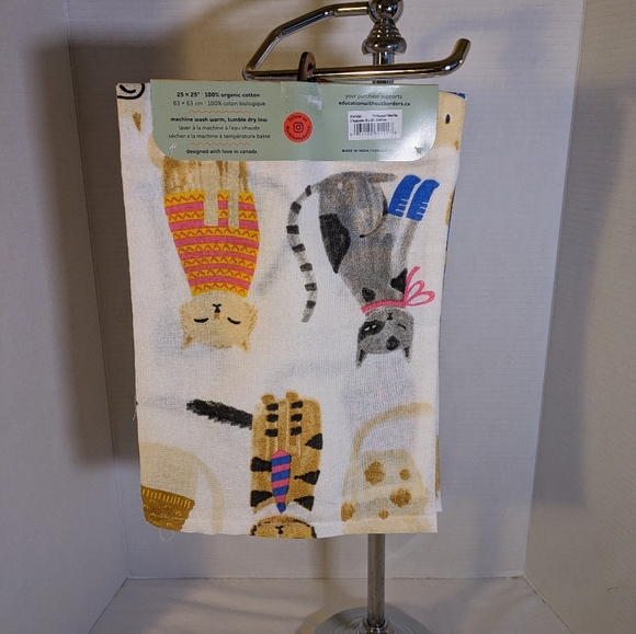 New Dancia jubilee flour sack dish towels set of 2 - Picture 2 of 6